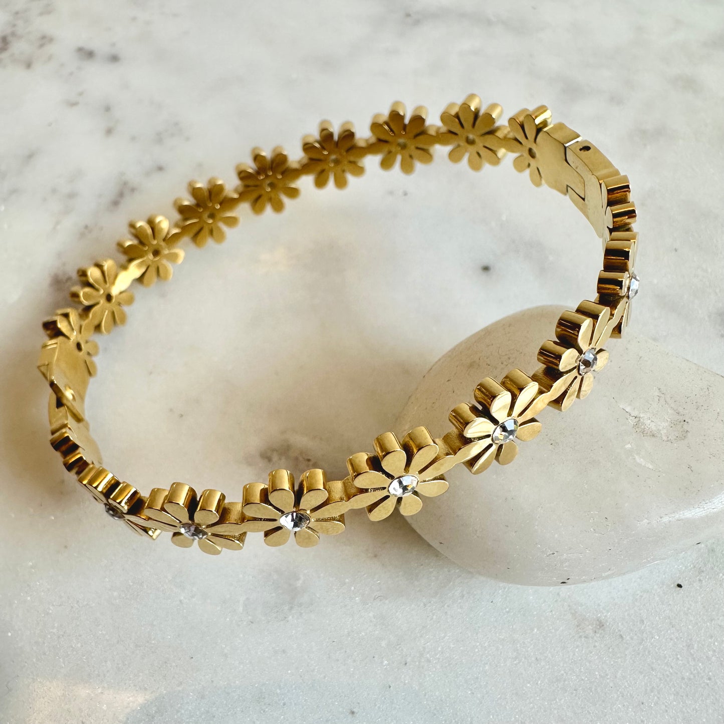 Daisy Floral Bracelet